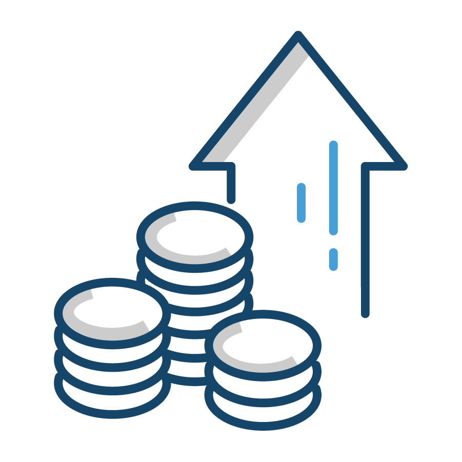 profitability cuts icon