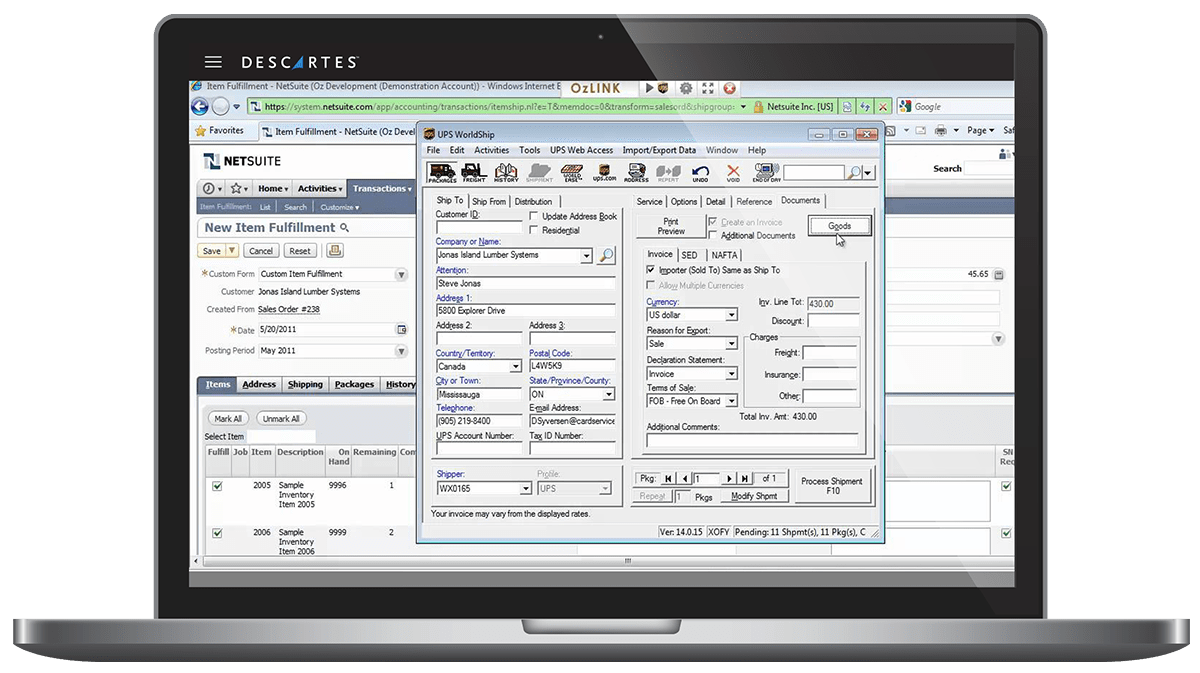 Achieve world-class UPS shipping automation with Descartes