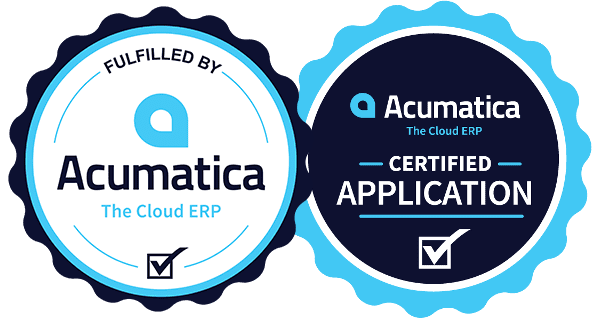Acumatica Core App certified partner badge