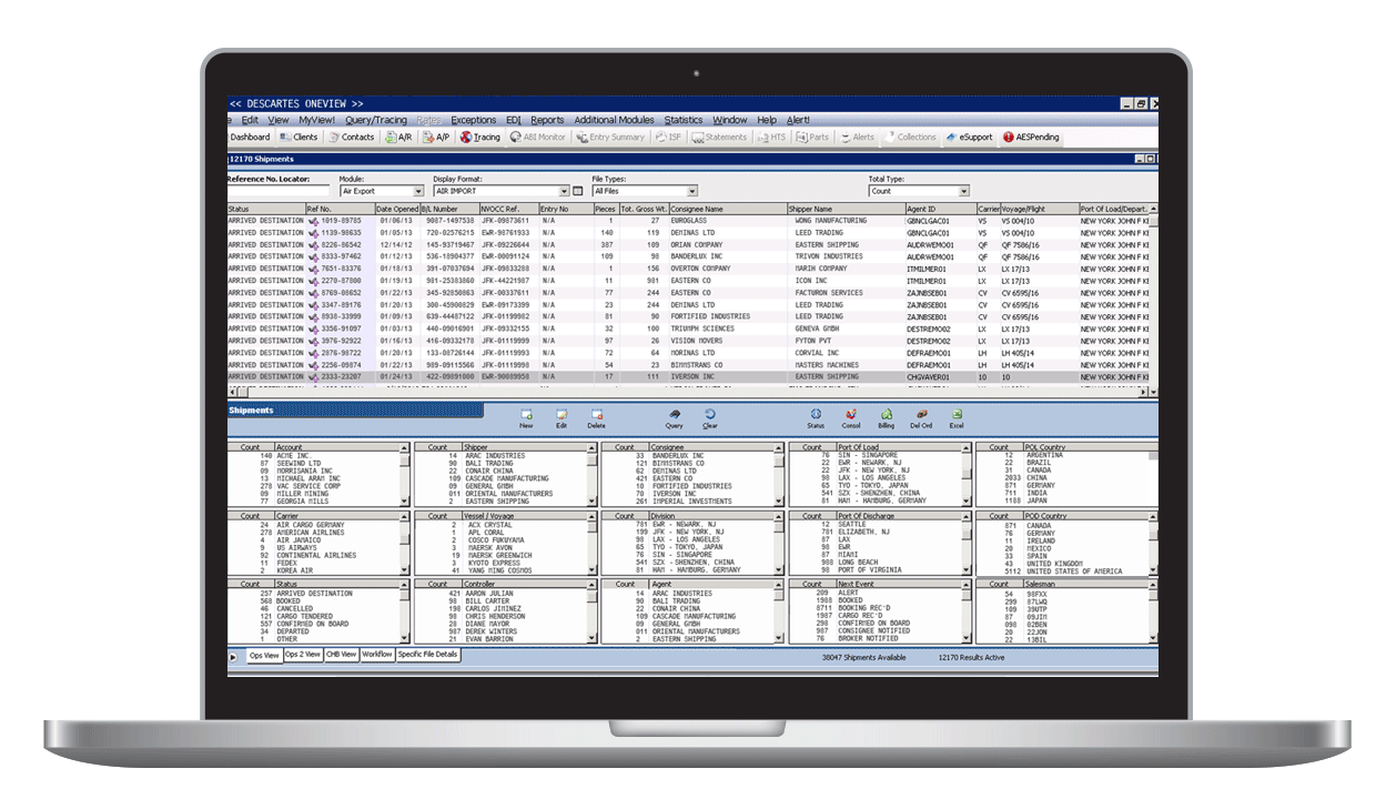U.S. Customs Declaration Software Solution to enable compliance with cross-border trade
