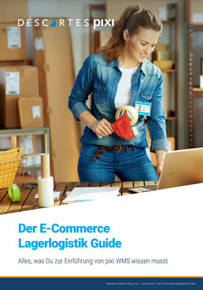 Cover Whitepaper E-Commerce Lagerlogistik Guide Descartes pixi
