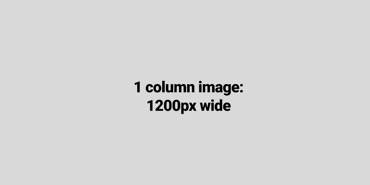 1 column image