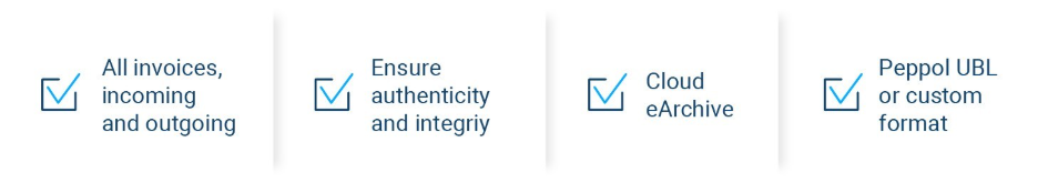 Key Points about archiving E-Invoices&nbsp;