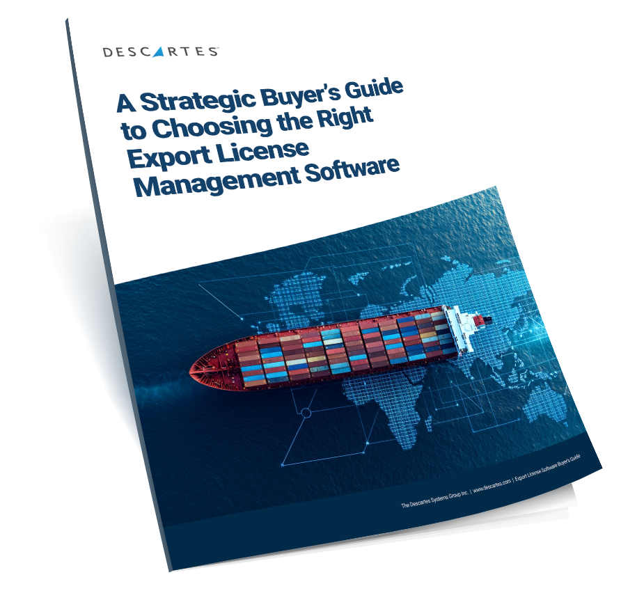 Export License Buyer's Guide eBook Concept