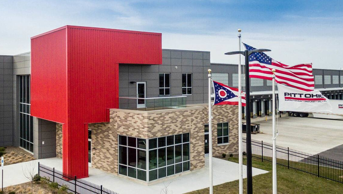 Photo of Pitt Ohio trucking and supply chain distribution center