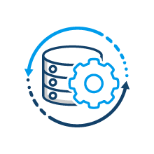 icon depicting legacy system