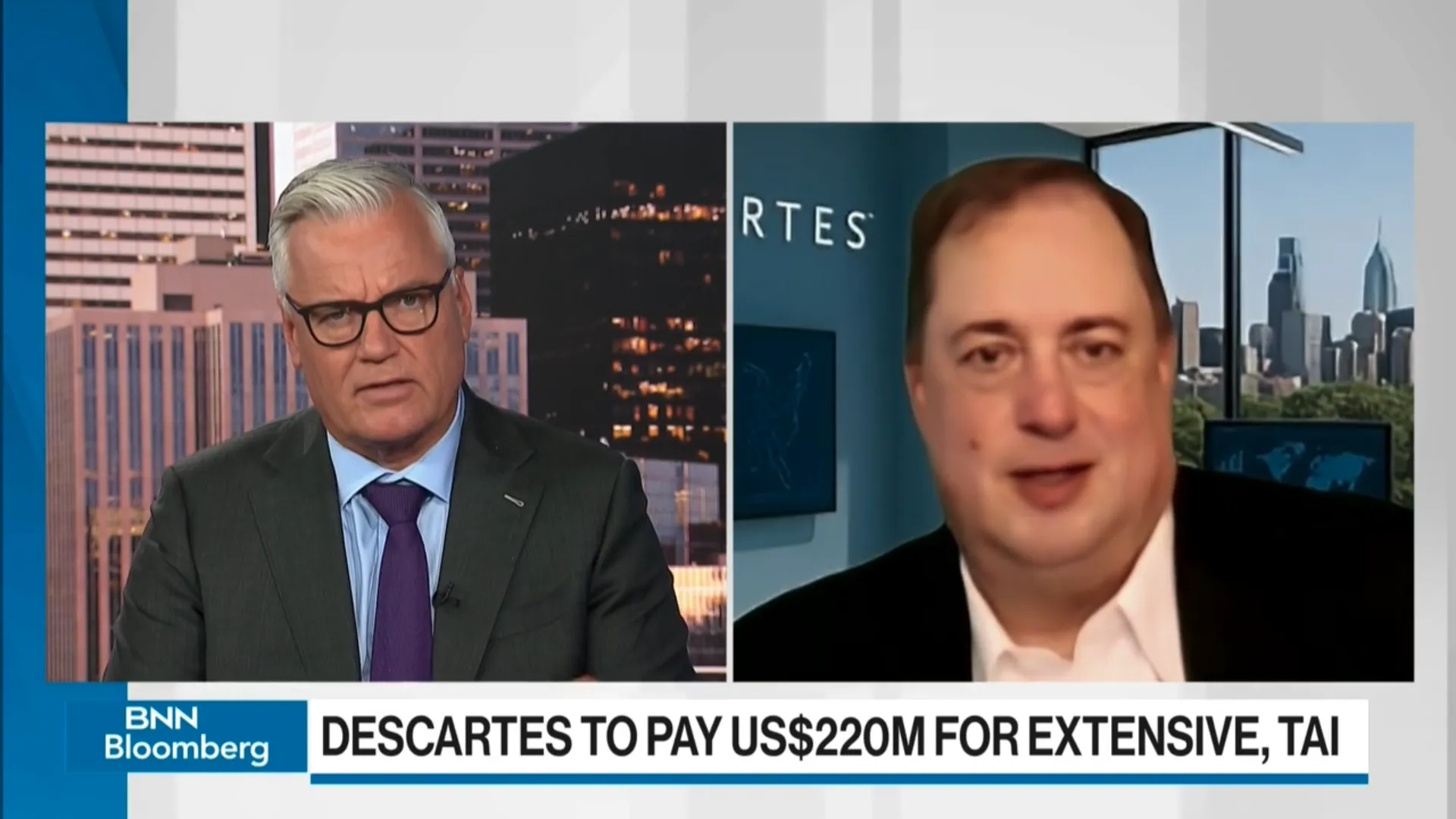 Ed Ryan CEO Descartes BNN Bloomberg