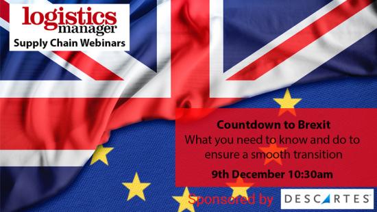 Brexit webinar with Logistics Manager and Descartes - Countdown to Brexit
