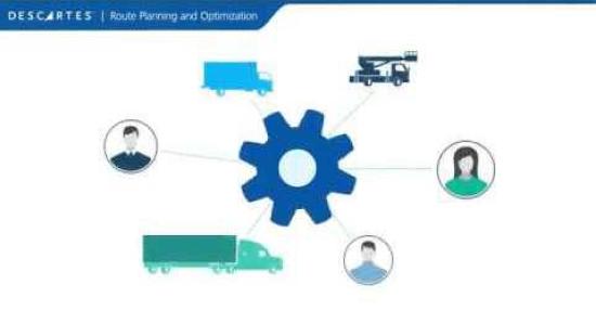 Animation Thumbnail: Descartes Route Planning and Optimization
