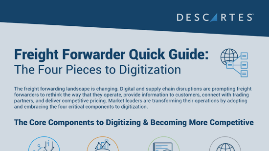 infographic four pieces to digital forwarding image