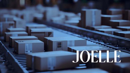 JOELLE Collection logo with parcels