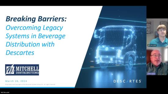 Mitchell Distributing webinar video screenshot