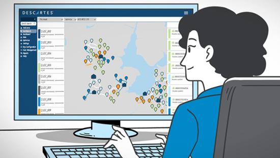 Operative and strategic route planning