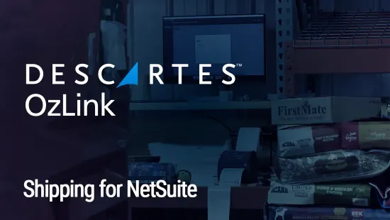 Descartes OzLink Shipping for NetSuite Media Tile