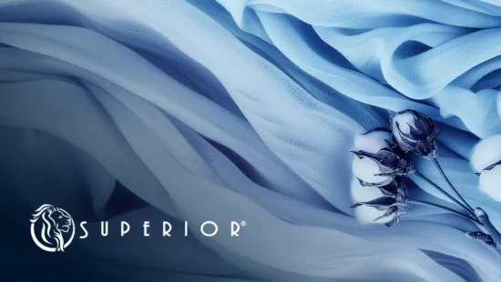 Superior Home City Inc. logo with home textiles background