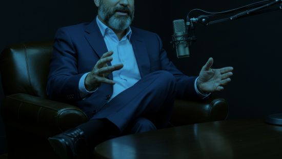 Export compliance expert speaking during a trade compliance podcast session on the new BIS 50% rule