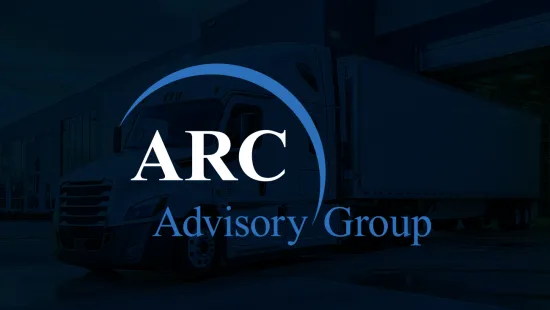 ARC Advisory Group logo over a dark background