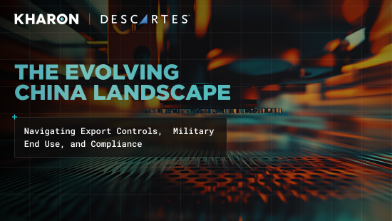 Descartes Webinar DSG website China Landscape