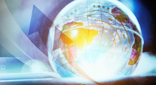 image - supply chain disruption globe