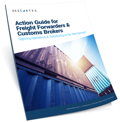 Cover: Action Guide for Freight Forwarders and Customs Brokers - Digitizing Operations