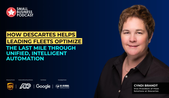 Logistics Podcast by Cyndi Brandt: How Intelligent Automation Is Transforming Last Mile