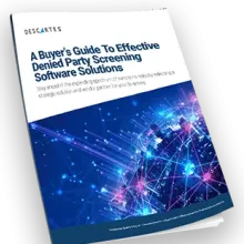 Denied party screening buyers guide